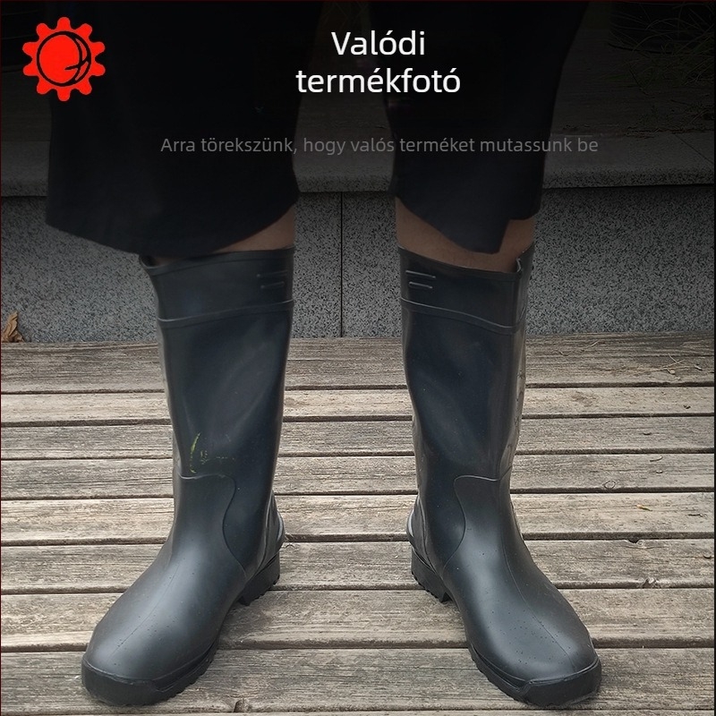 Lair PVC vegyi ellenálló munkavédelmi bakancs az élelmiszeripar számára – olajálló, vízálló, sav- és lúgálló