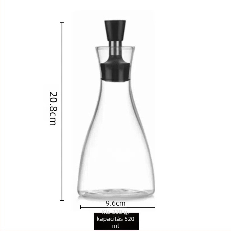 Xiangyun ruiqi Boroszilikát üvegből készült olajtartó - ólomtalan, szivárgásmentes, modern dizájn