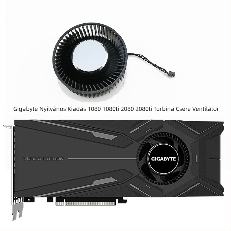 Grafikus kártya hűtőventilátor — Turbo modell, GPU-kompatibilis