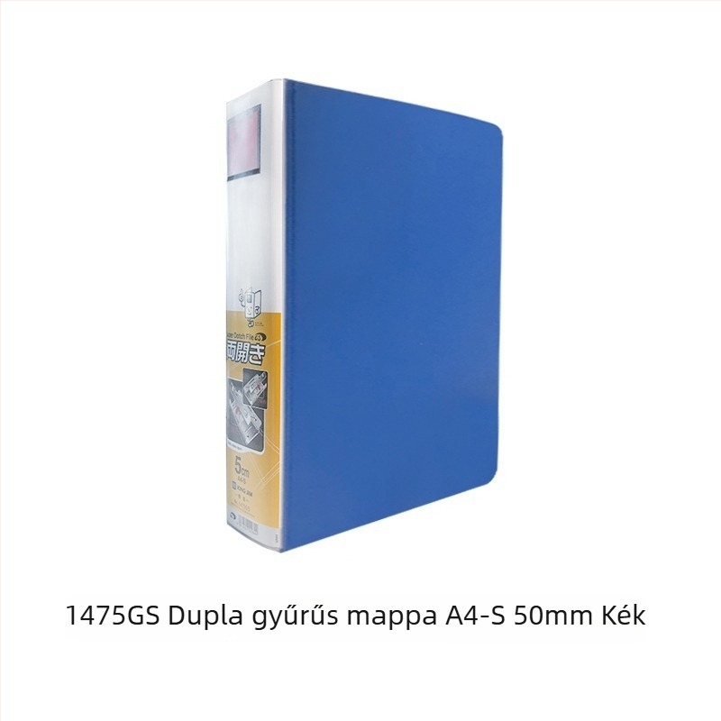 Japán stílusú mappa egy erős klippel, modell 978, anyag: papír, kapocs méret: A, alkalmas A4 papírhoz
