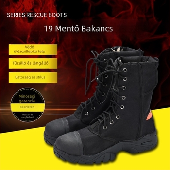 Sürgősségi mentőcsizmák edzéshez – lángálló védelem (Márka: German; Anyag: 100% pamut lángálló vászon; Funkció: lángálló védelem)