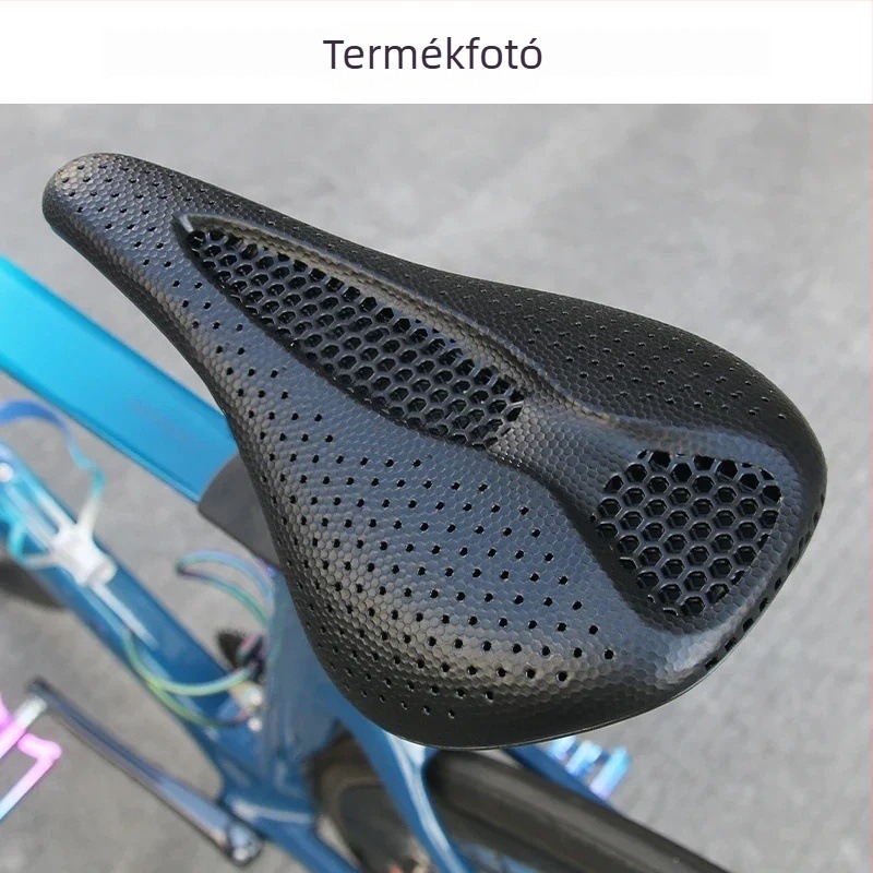 BUCKLOS 3D-nyomtatott kerékpárnyereg, méretek 143–155 mm, lélegző méhsejt szerkezetű párna