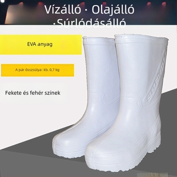 Uniszex EVA habból készült vízicsizma, magas szárú, csúszásmentes