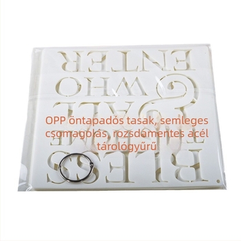 Lyukas virágos festő sablon - Anyag: PET; Márka: Egyéb; Import: Nem; IP engedély: Nem