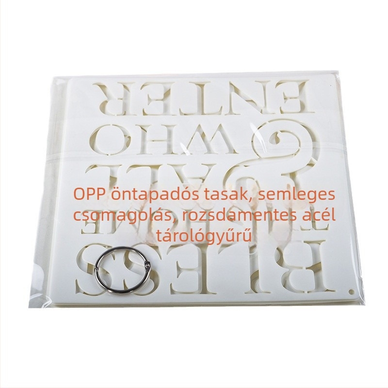 Lyukas virágos festő sablon - Anyag: PET; Márka: Egyéb; Import: Nem; IP engedély: Nem