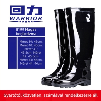 Back Force Magas esőcsizmák, vízhatlanok, csúszásmentesek, kopásállóak, PVC