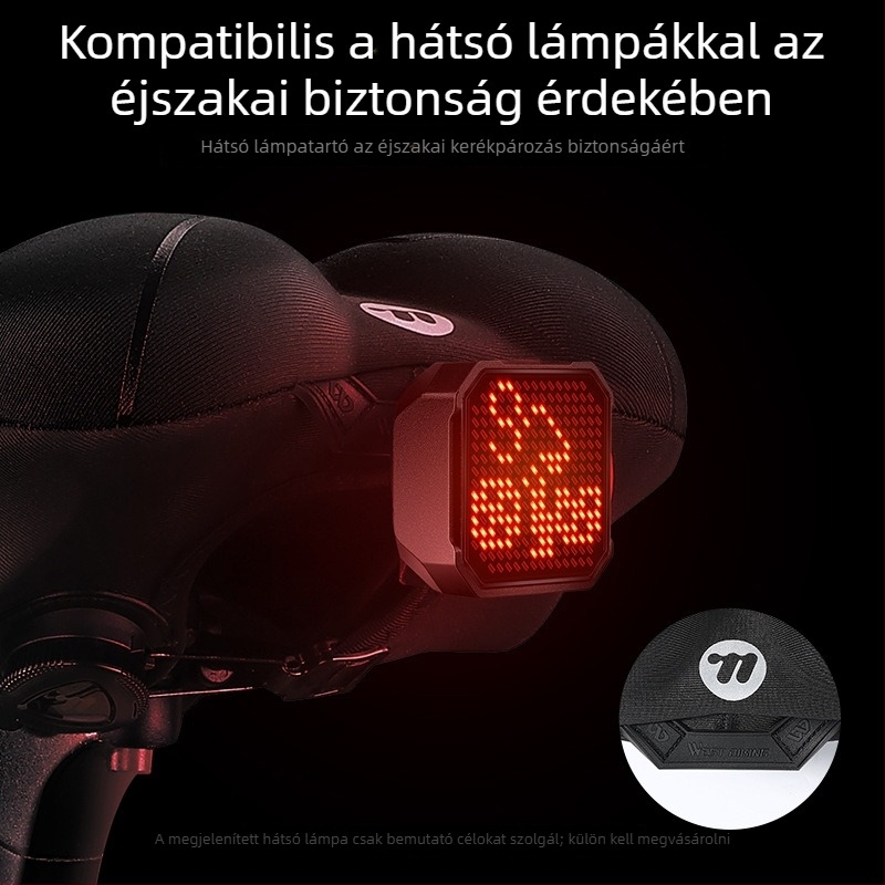 West Rider szilikon nyeregfedél kerékpárhoz, önzáró mechanizmussal, országúti kerékpárokhoz