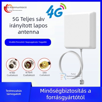 4G/5G/GSM irányított bázisállomás antenna WiFi jelerősítővel – beltéri és kültéri használat, falra szerelhető