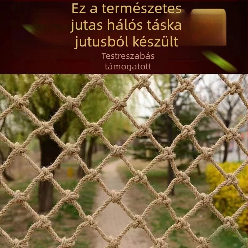 Személyre szabott kendervászonból készült háló - jutaháló, modell tl008, teherbírás 500, testreszabható