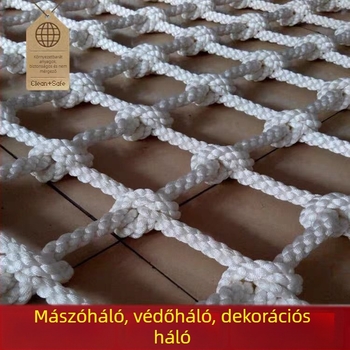 Kültéri gyerekeknek szánt mászók háló, nejlon bővítő háló, védőkerítés játszótérhez és szabadtéri mászáshoz