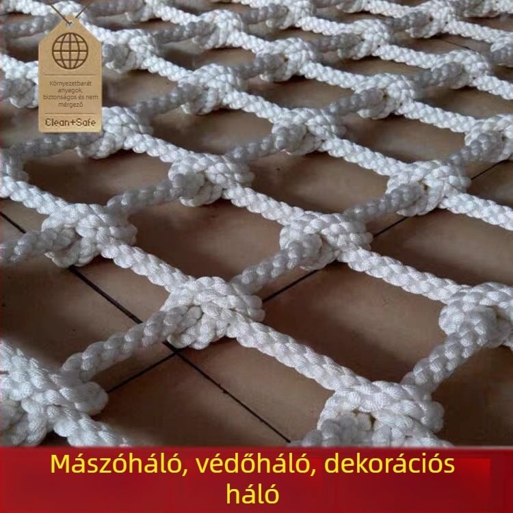 Kültéri gyerekeknek szánt mászók háló, nejlon bővítő háló, védőkerítés játszótérhez és szabadtéri mászáshoz