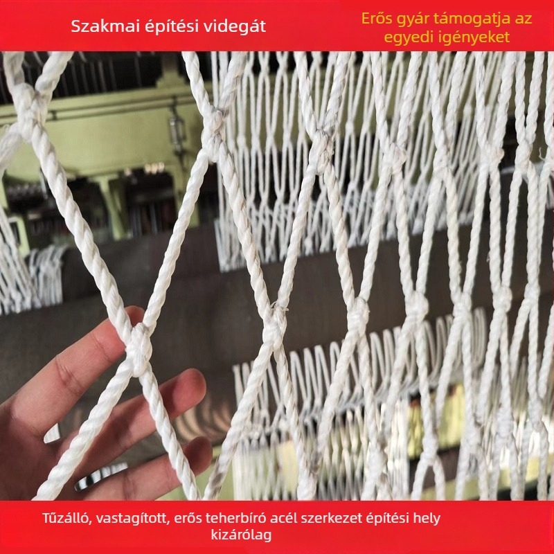 Nylon védőháló acélvázú szerkezettel zuhanás elleni védelemhez és izolációhoz – testre szabható modell, Hui Ruiyong