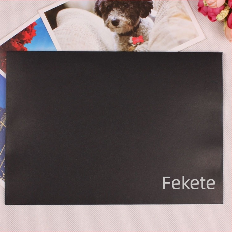 Fuxing Nyugati stílusú boríték No.7/C5, Color Card anyag, nyomtatott logó és testreszabás