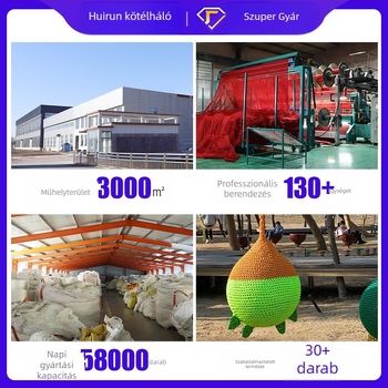 Huirun Rope Net Hanging Ball Swing – Kizárólagos játszótéri eszköz licencelt magáncímkével és testreszabási támogatással