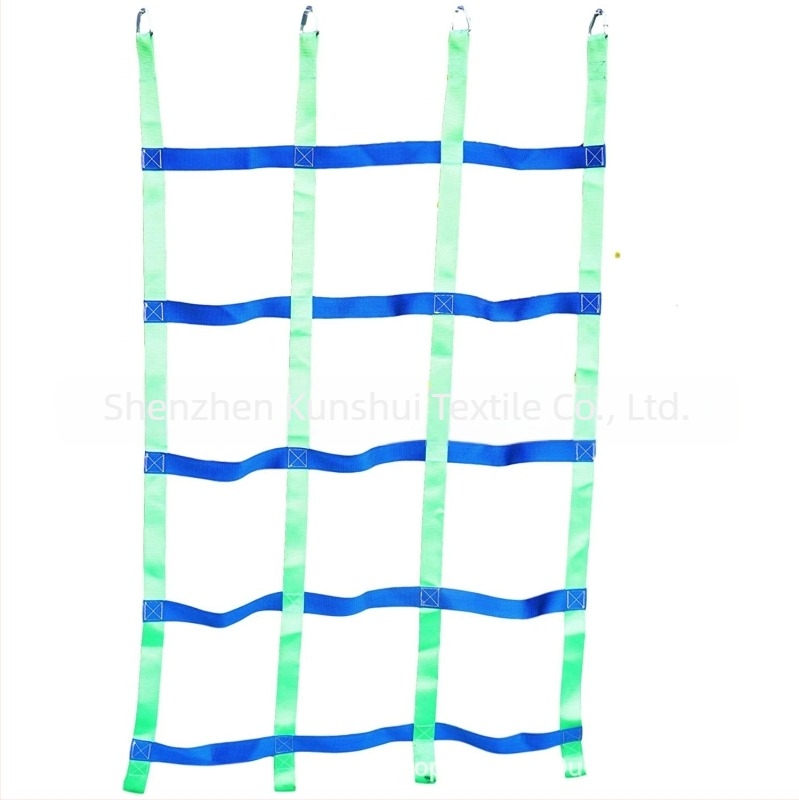 Nagy teherbírású nylon szállítóháló, kopásálló, esésvédő, kültéri használatra