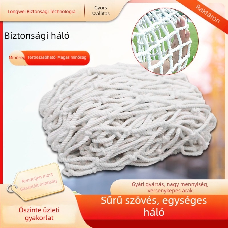Longwei Biztonsági háló 14 – esés elleni védőháló lépcsők és erkélyek számára