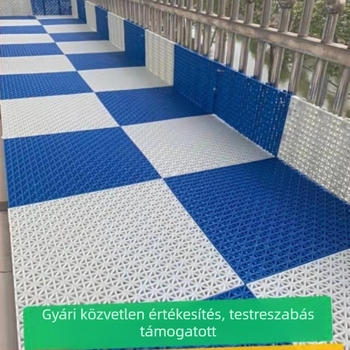 Műanyag válaszfal ablakhoz és erkélyhez védőhálóval virágtartókhoz