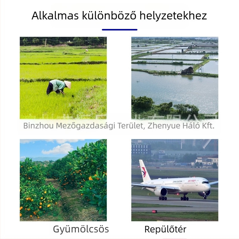 Nylon madárvédő háló gyümölcsösökhöz, szántóföldekhez és halastavakhoz — Zhenyue