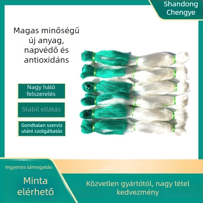 Műanyag kapaszkodó háló kertbe