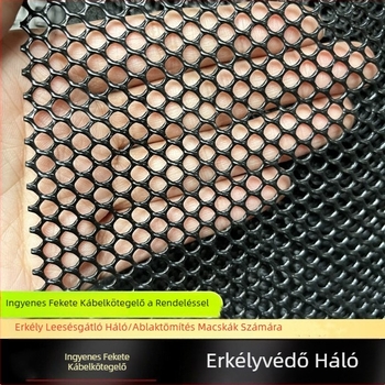 Műanyag védőháló erkélyre és kültérre – tartós védőkerítés tenyésztéshez