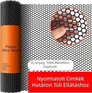 Műanyag védőháló erkélyre és kültérre – tartós védőkerítés tenyésztéshez