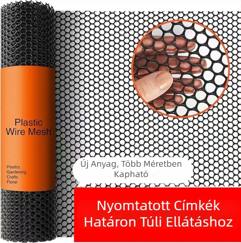 Műanyag védőháló erkélyre és kültérre – tartós védőkerítés tenyésztéshez
