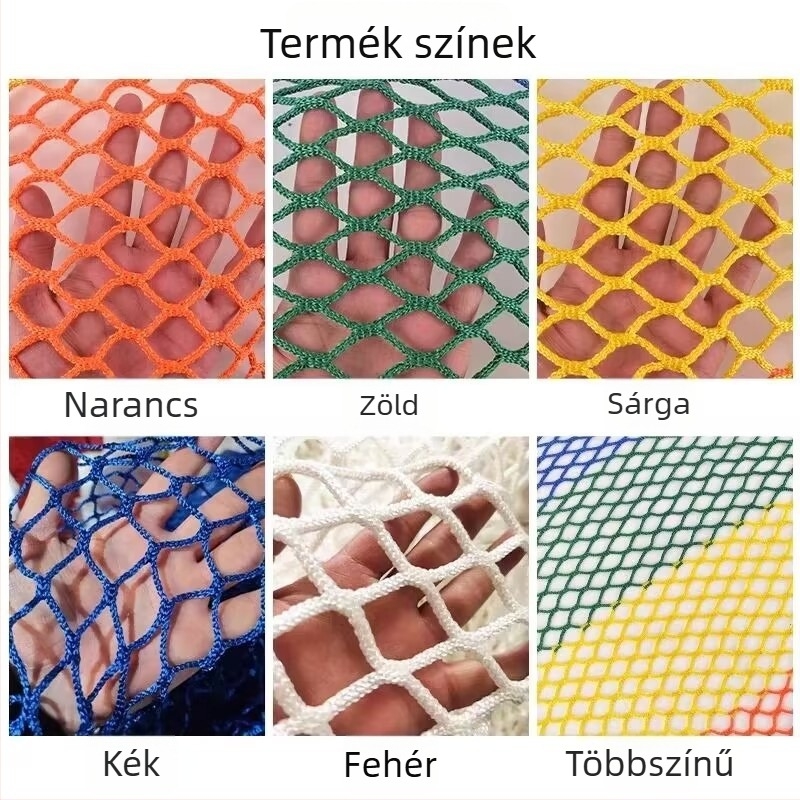 Kültéri sportpálya védőháló: kosárlabda, futball, asztalitenisz, golf és sípályák