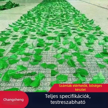 Oldalvédelmi zöldítés háló – Zöld levél háló, alacsony széntartalmú acéldrót, Chang Sheng