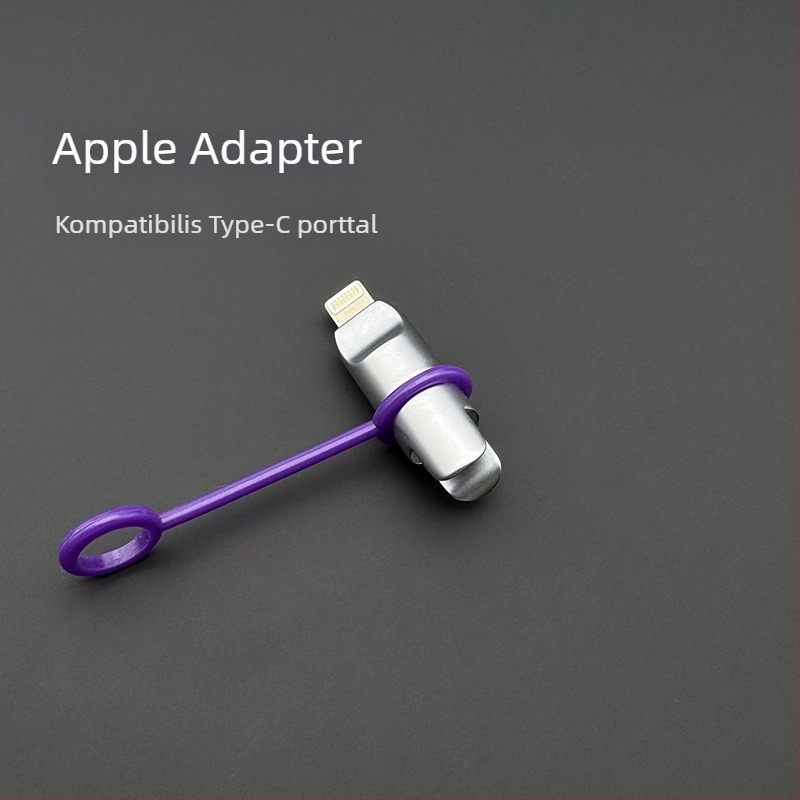 Type-C női csatlakozó Apple Lightning autós töltő adapter Android telefonokhoz és minden mobil eszközhöz