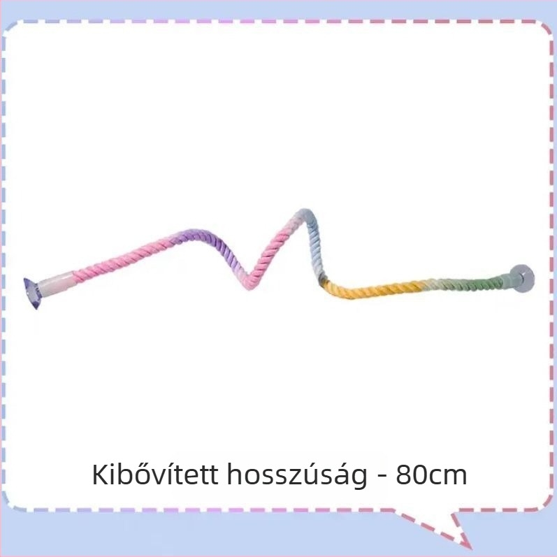 Papagáj pamutszálas mászójáték forgó létrával – rágó játék felnőtt madarak számára