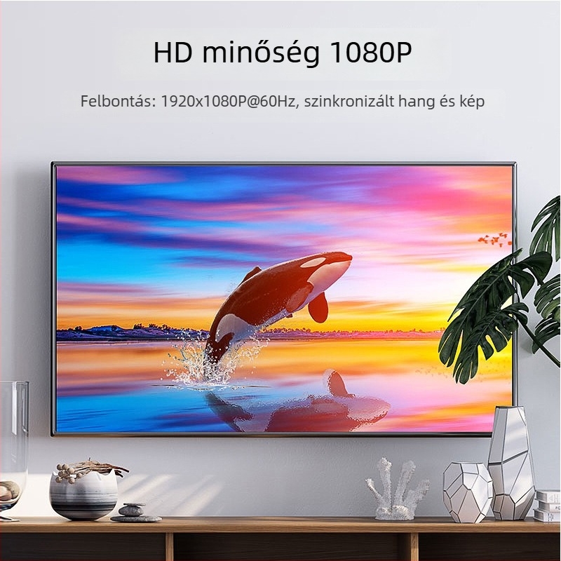 HDMI-hosszabbító két RJ45 porttal, 1080p@60Hz, 1920x1080, modell He30
