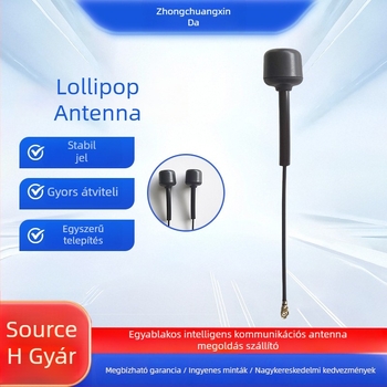 Lollipop antenna dronokhoz — nagy nyereség, zajellenálló, omnidirekcionális jel­erősítő
