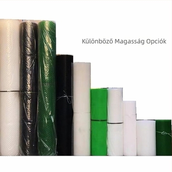 Kis lyukú műanyag tenyésztő háló; baromfi- és méhészethez; alkalmas csirkéknek, kacsáknak és ludaknak; tenyésztő és akvakultúra hálók