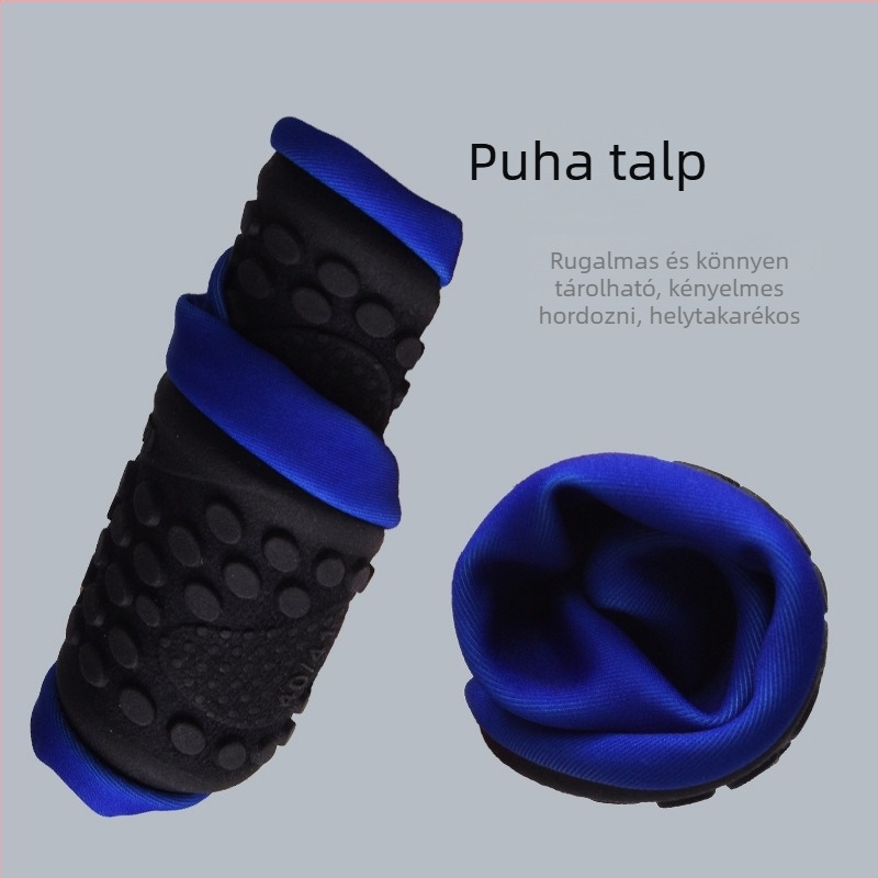 Folyómenti vízisportcipő - uniszex, elasztikus pánttal záródó, lélegző pamut felsőrész, karbon-gumi talp