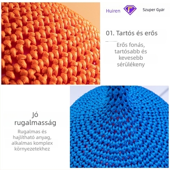 Kötélhálós hintázó játék függő labdával — kültéri játszótéri játék szenzoros integrációval és fizikai fejlesztéssel