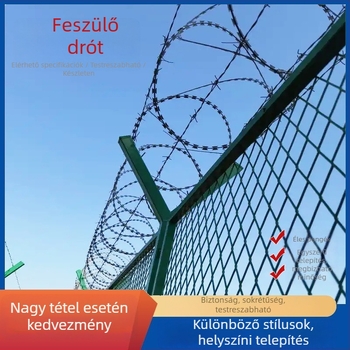 Spirálisan sodrott acélból készült drót, galvanizált és rozsdamentes acélból, 1,5 mm átmérő, dupla tekeredés, jobbkezes tekeredés, húzószilárdság 550 MPa