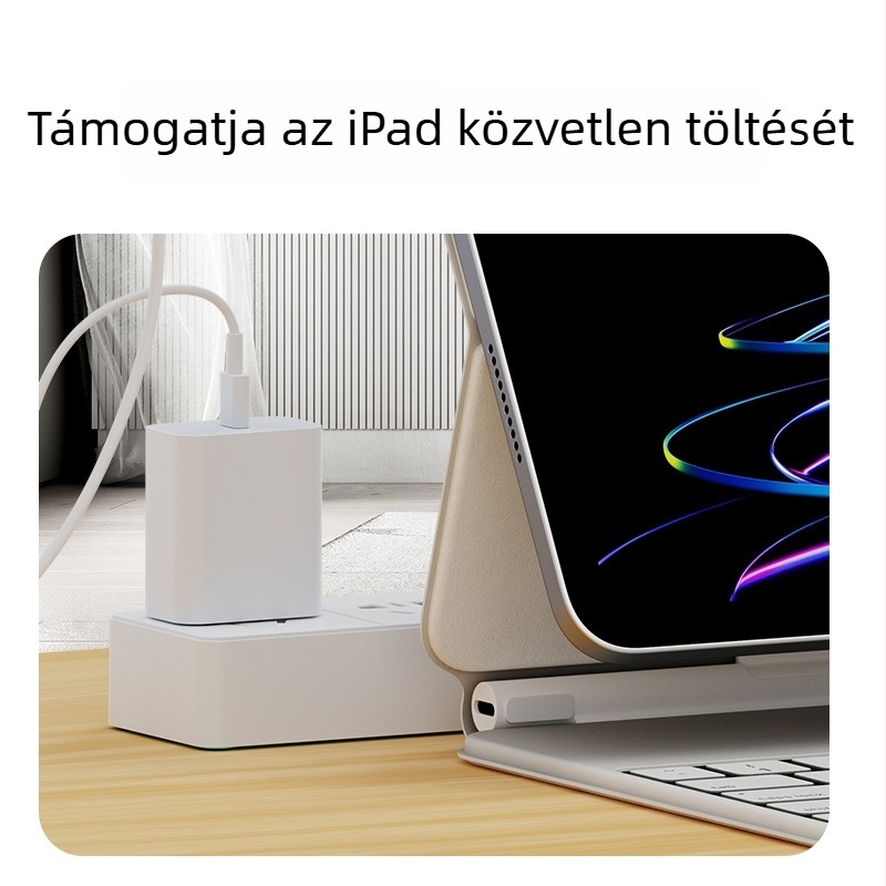 OTG adapter Lightningról Type-C-re, 40Gbps nagysebességű adat- és töltésátvitel, alumíniumötvözet burkolat, modell Otg-lightning
