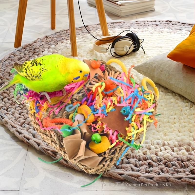 Papagáj játékok • Source Valley márka • 1 réteg hálós játék madaraknak