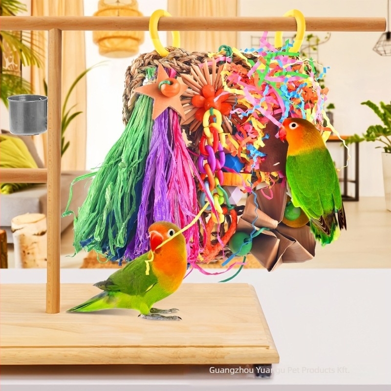 Papagáj játékok • Source Valley márka • 1 réteg hálós játék madaraknak