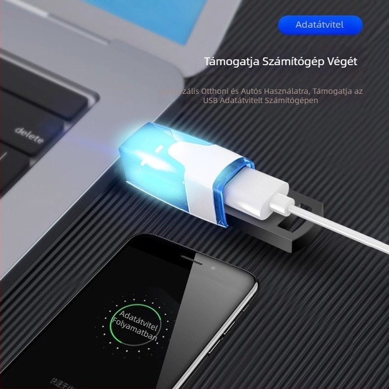 Pure autós USB kettős töltő és adat-elosztó, USB autós adapter, MP3 kompatibilis, modell 3.1 mA