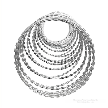 Barbed Wire, 304 rozsdamentes acél, kettős csavarodás (többszálú), jobbkezes hajlat, szakítószilárdság 1000, termékkód Barbed Wire