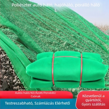 Építési helyszín porvédő háló - teherautók és hajók számára - Cikkszám 8890; Származás: Binzhou, Kína; Határon át történő export: Igen; Fő piacok: Afrika, Észak-Amerika.