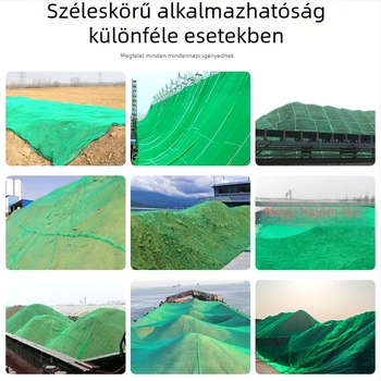 Építési helyszín porvédő háló - teherautók és hajók számára - Cikkszám 8890; Származás: Binzhou, Kína; Határon át történő export: Igen; Fő piacok: Afrika, Észak-Amerika.