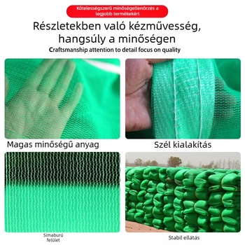 Építési helyszín porvédő háló - teherautók és hajók számára - Cikkszám 8890; Származás: Binzhou, Kína; Határon át történő export: Igen; Fő piacok: Afrika, Észak-Amerika.