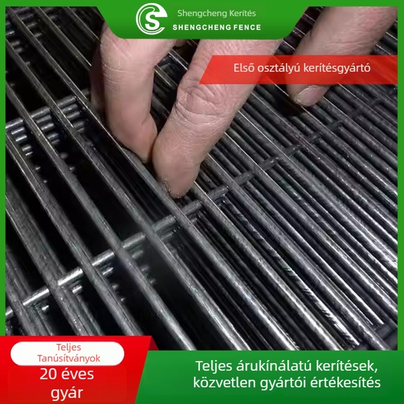 Alacsony széntartalmú acélsodronyból készült védő korlátháló | Modell: védőháló | Alkalmazás: autópályák, vasútvonalak, repülőterek