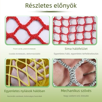 Poliészteres védő háló mászáshoz – szórakoztató eszköz, dekoráció, védelem; Modell: Védőháló; Eredet: Shandong; Márka: Zhixiang