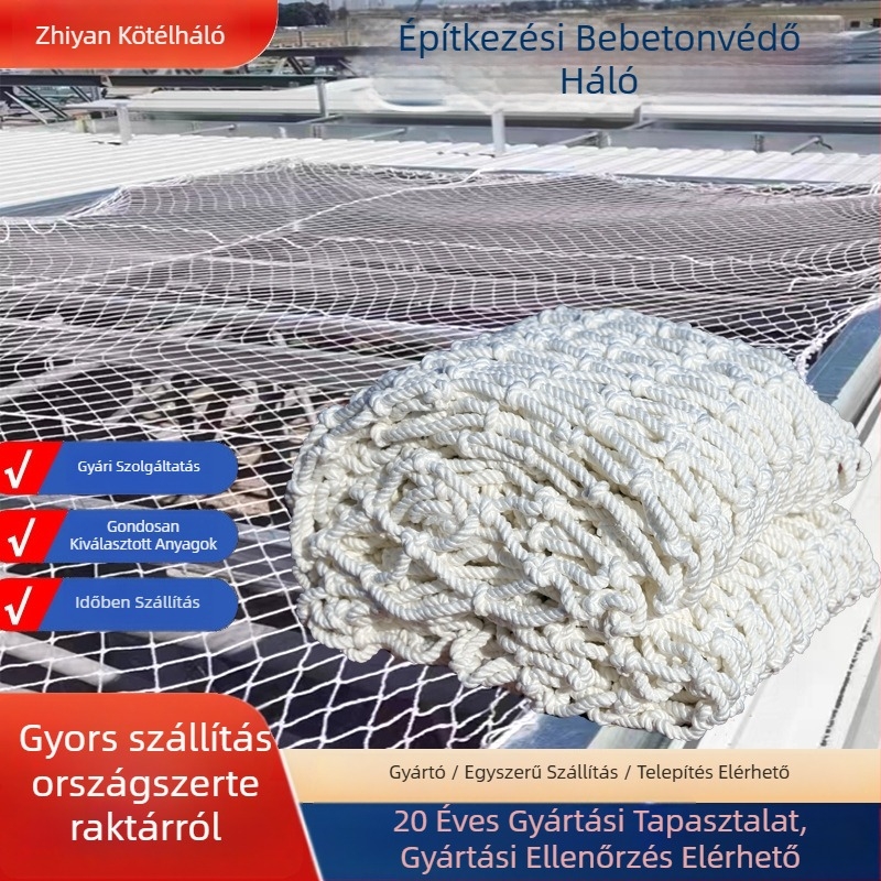 Zhiyan nylon építkezési terület védőháló lépcsőkhez és tetőkhöz
