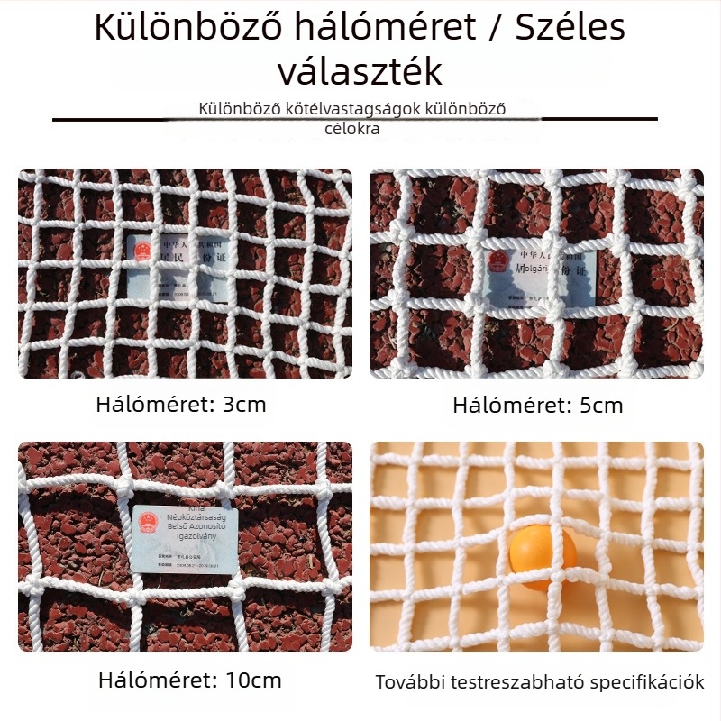 Zhiyan nylon építkezési terület védőháló lépcsőkhez és tetőkhöz