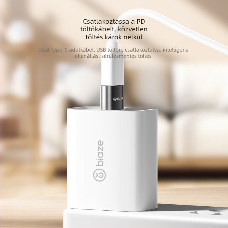 Bias USB-C OTG adapter autó töltéséhez, modell A181, univerzális kompatibilitás, adatátvitel