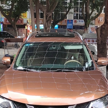 Kézzel szőtt drón interceptáló háló, erős aramid polimeres kivitel, védelemre és biztonságra alkalmas